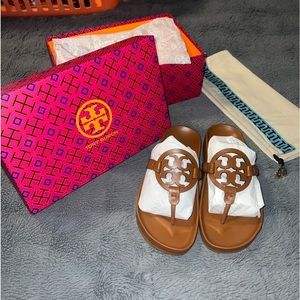 BNIB Tory burch Miller cloud sandals